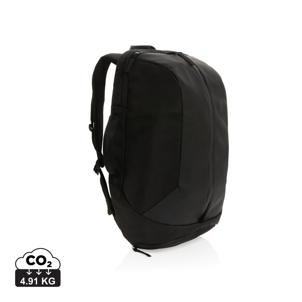 Swiss Peak AWARE™ RPET 15.6 inch work/gym backpack - Black
