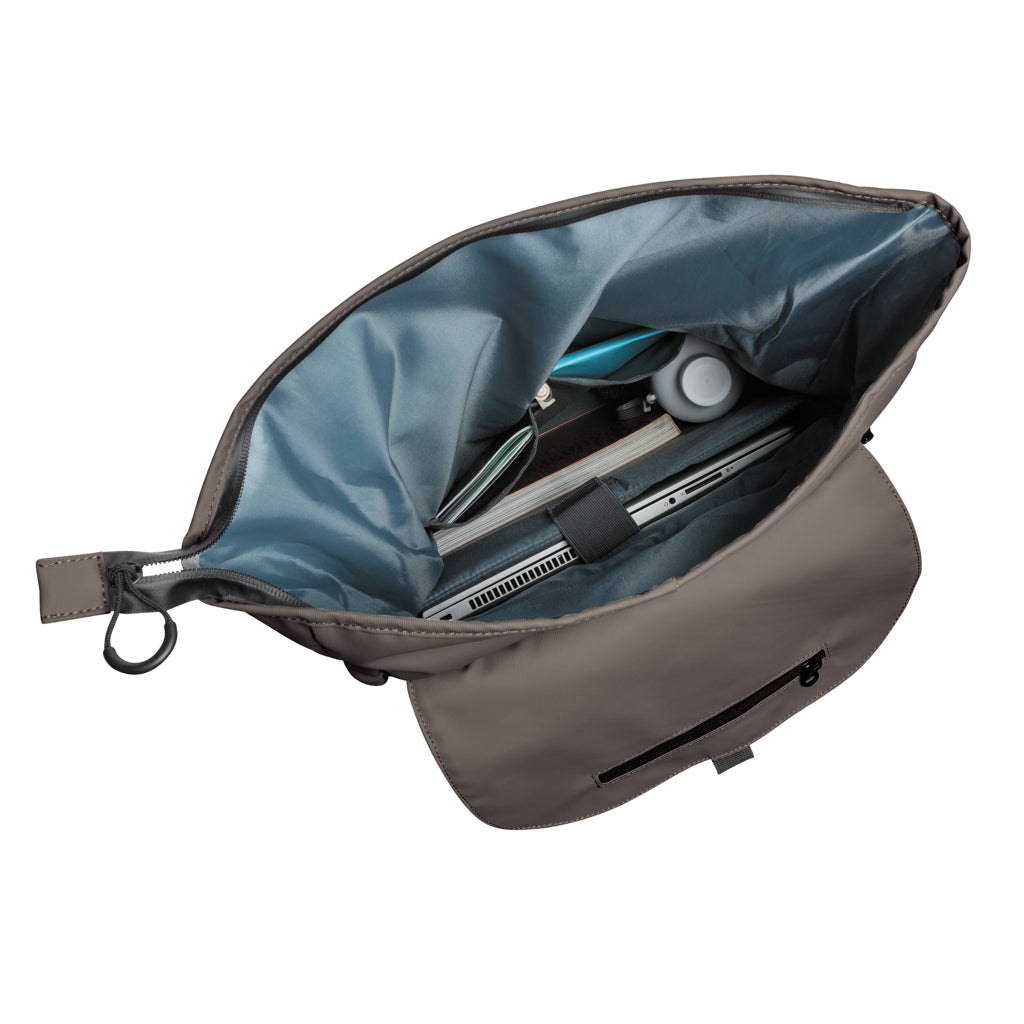 Impact AWARE™ RPET water resistant 15.6' laptop backpack - Anthracite