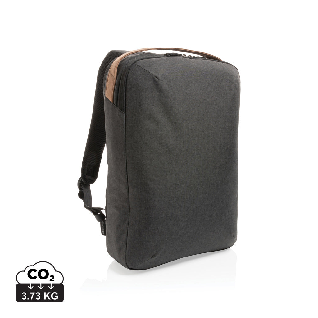 Impact AWARE™ 300D two tone deluxe 15.6' laptop backpack - Black