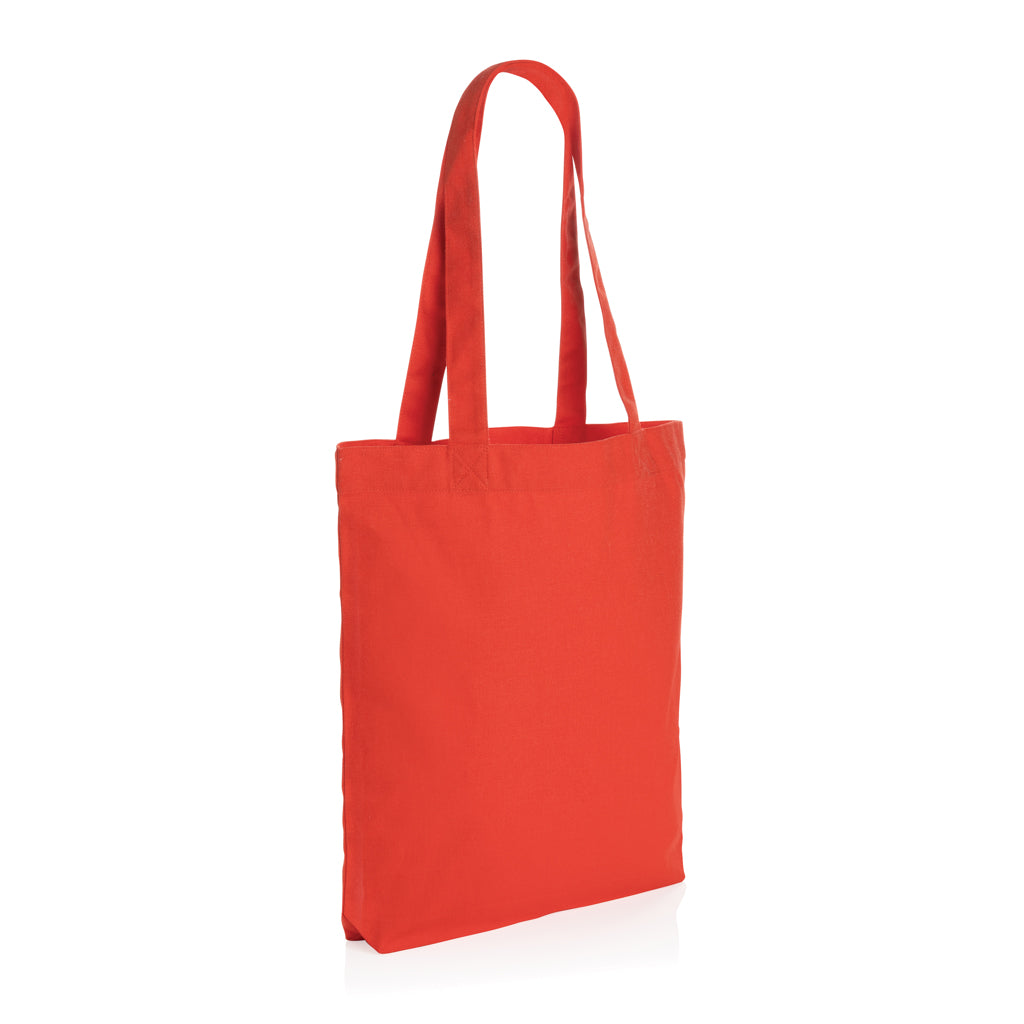 Impact Aware™ 285 gsm rcanvas tote bag - Luscious Red