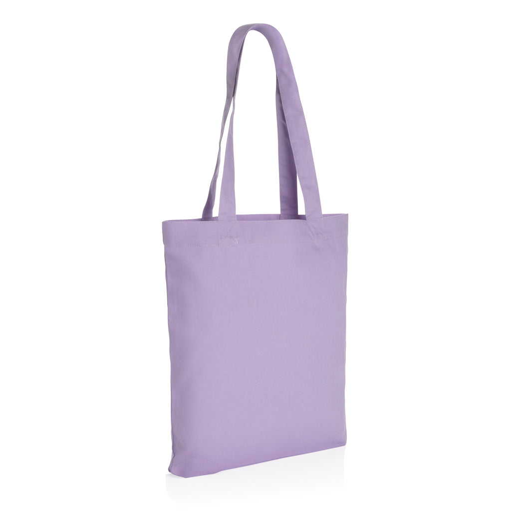 Impact Aware™ 285 gsm rcanvas tote bag - Lavender