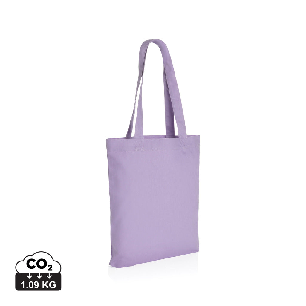 Impact Aware™ 285 gsm rcanvas tote bag - Lavender