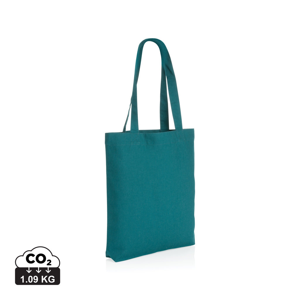 Impact Aware™ 285 gsm rcanvas tote bag - Verdigris