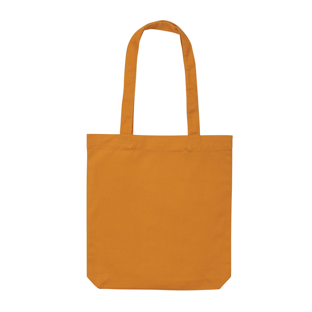 Impact Aware™ 285 gsm rcanvas tote bag - Sundial Orange