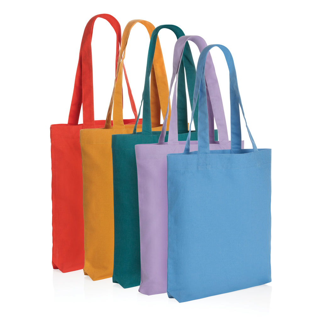 Impact Aware™ 285 gsm rcanvas tote bag - Sundial Orange