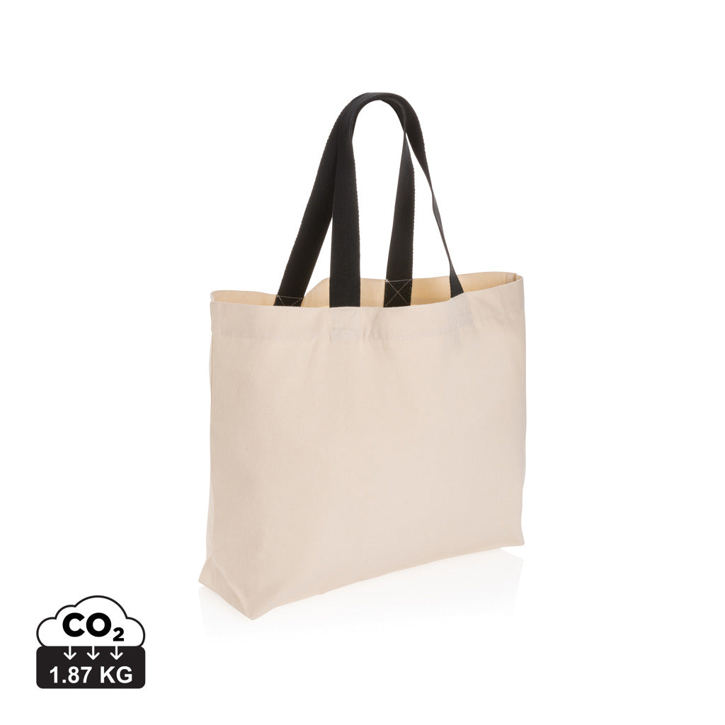 Impact Aware™ 240 gsm rcanvas large tote undyed - Off White