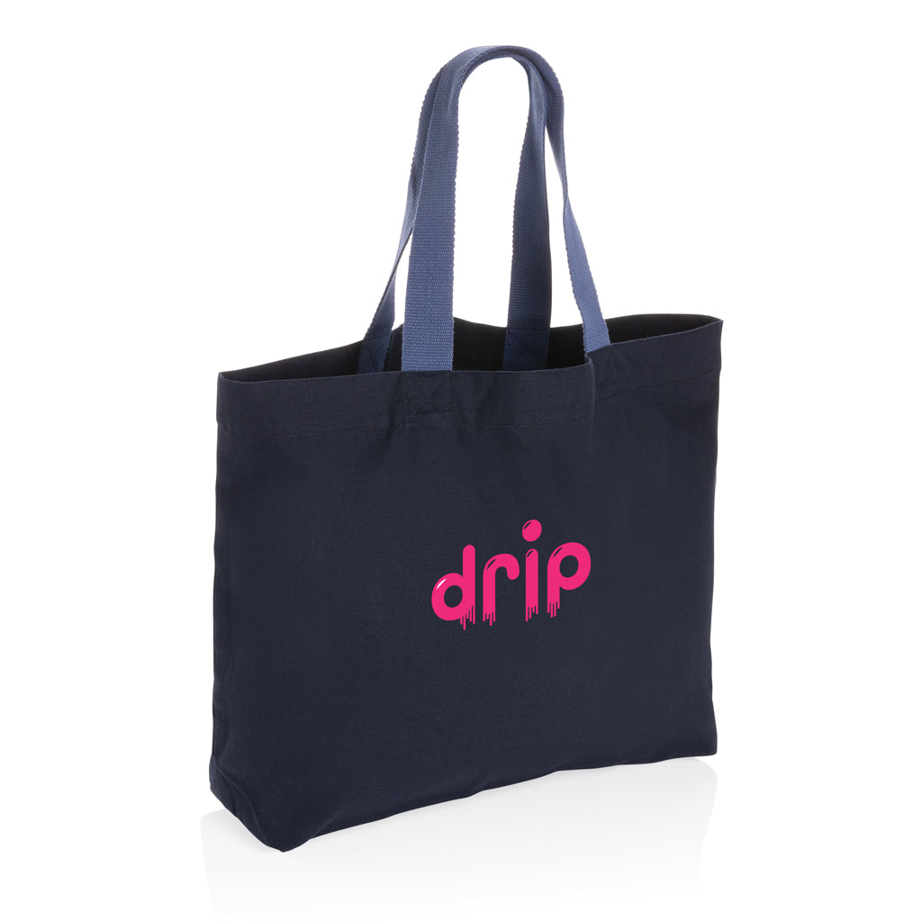 Impact Aware™ 240 gsm rcanvas large tote undyed - Navy