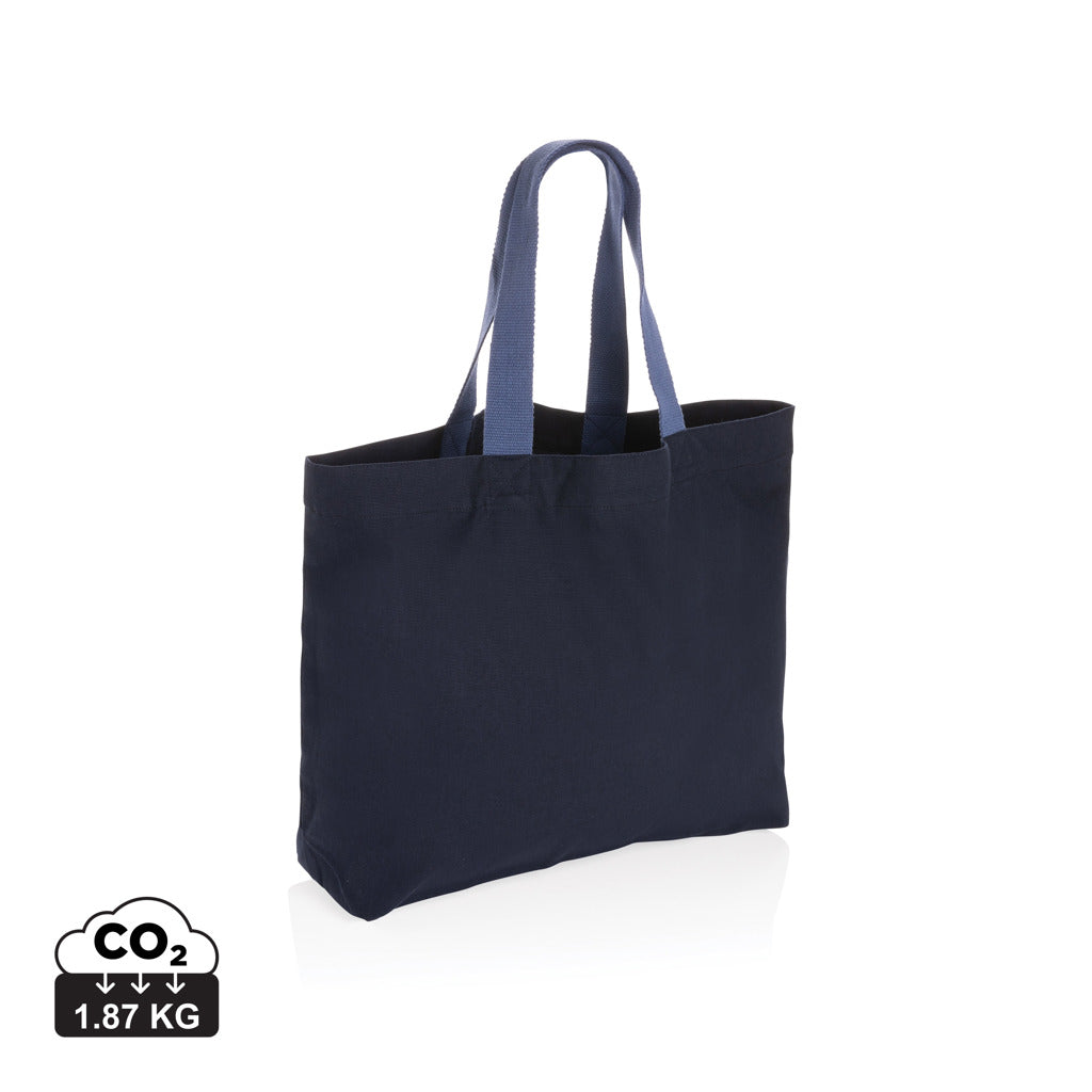 Impact Aware™ 240 gsm rcanvas large tote undyed - Navy