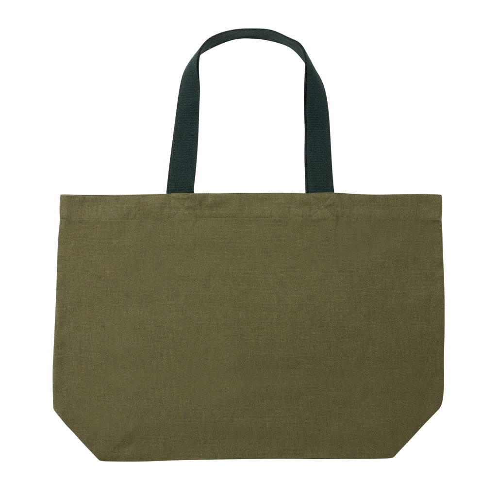 Impact Aware™ 240 gsm rcanvas large tote undyed - Green