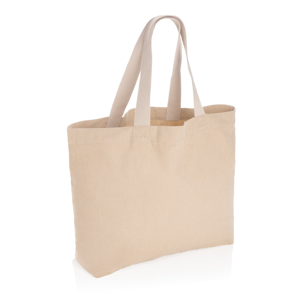 Impact Aware™ 240 gsm rcanvas large tote undyed - Brown