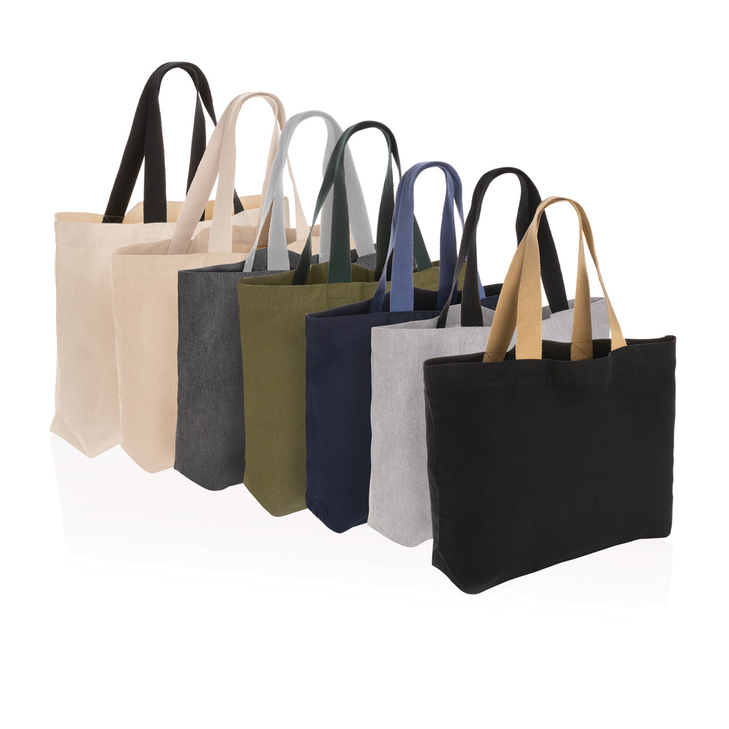 Impact Aware™ 240 gsm rcanvas large tote undyed - Brown