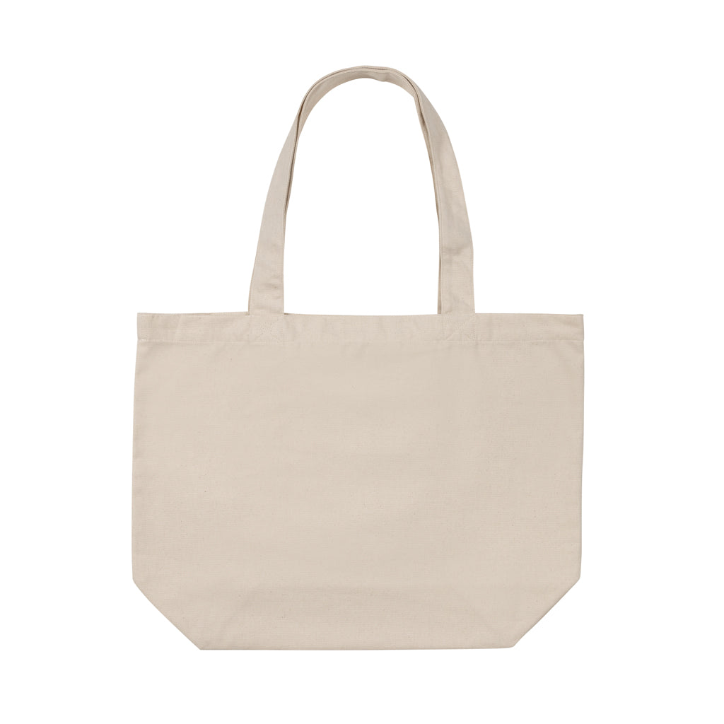 Impact Aware™ 240 gsm rcanvas shopper w/pocket undyed - Off White