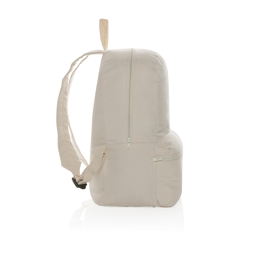Impact Aware™ 285 gsm rcanvas backpack undyed - Off White