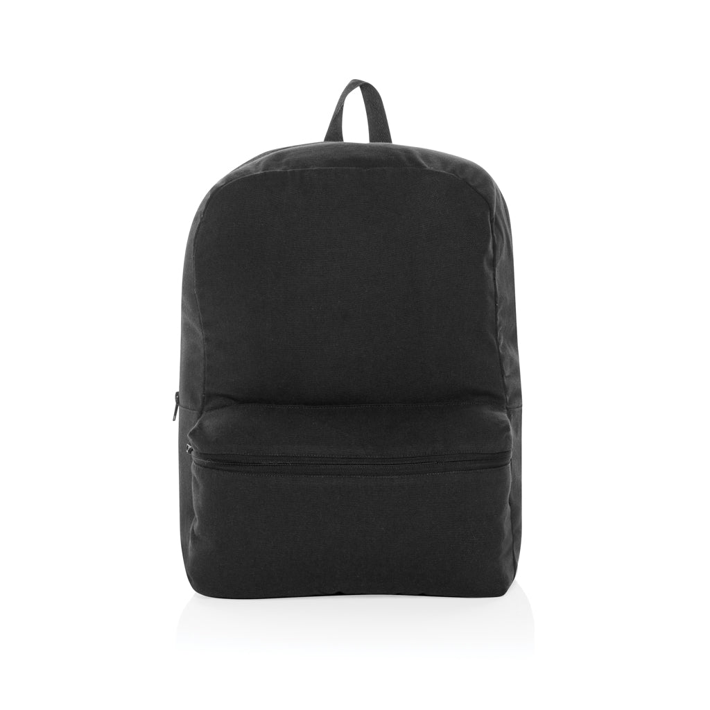 Impact Aware™ 285 gsm rcanvas backpack undyed - Black