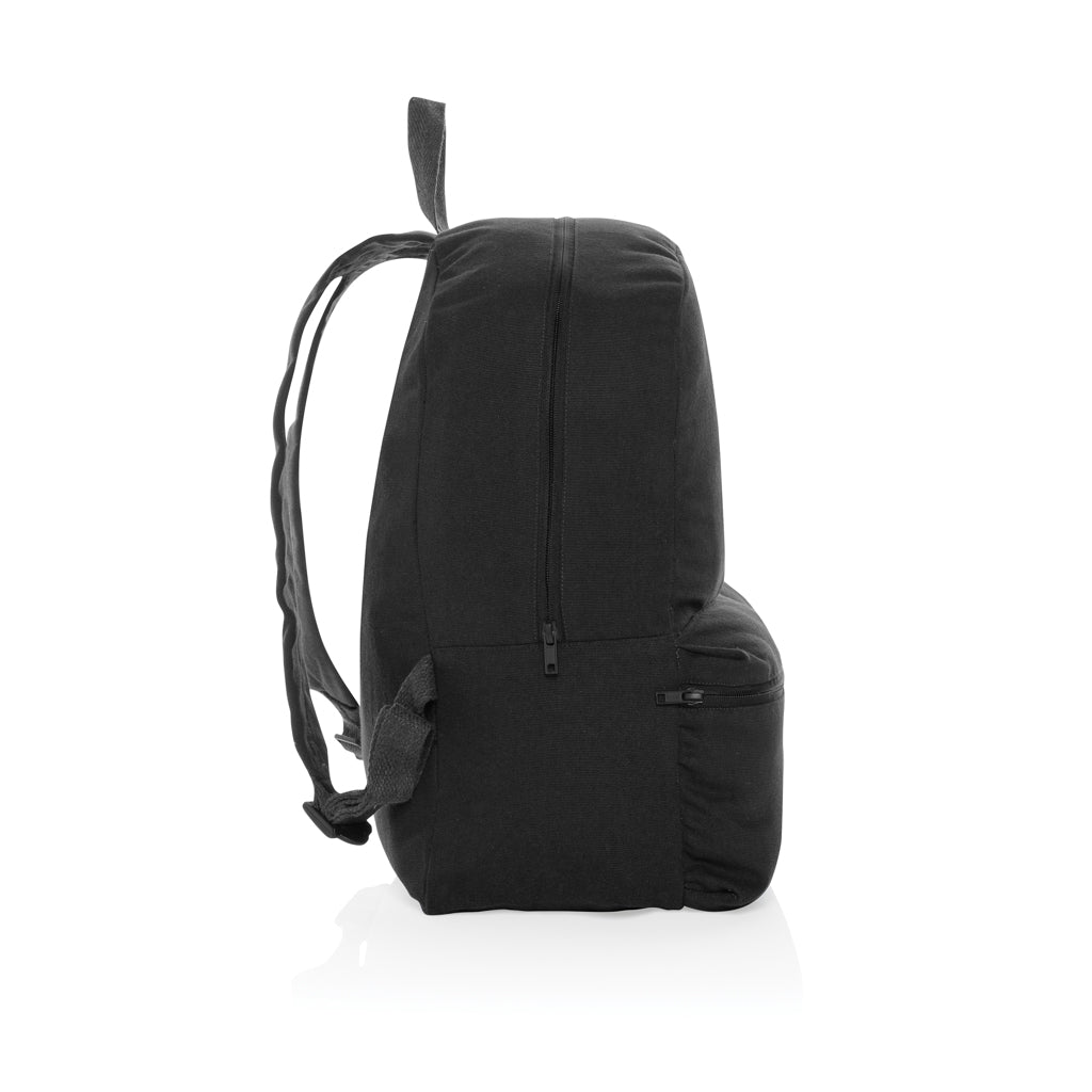 Impact Aware™ 285 gsm rcanvas backpack undyed - Black