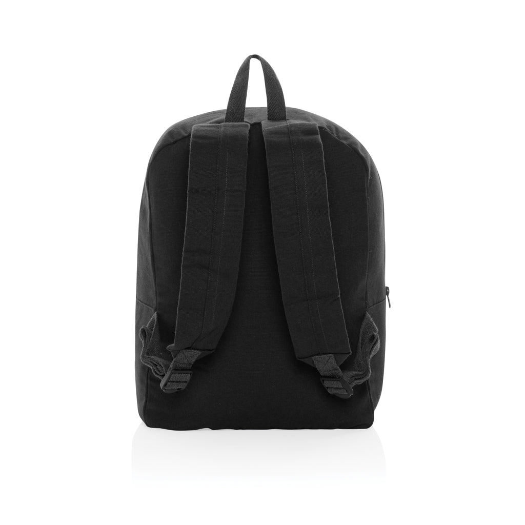 Impact Aware™ 285 gsm rcanvas backpack undyed - Black