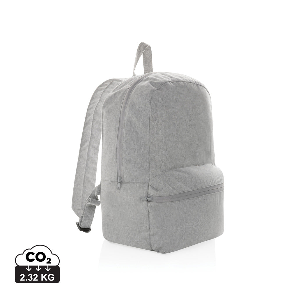 Impact Aware™ 285 gsm rcanvas backpack undyed - Grey