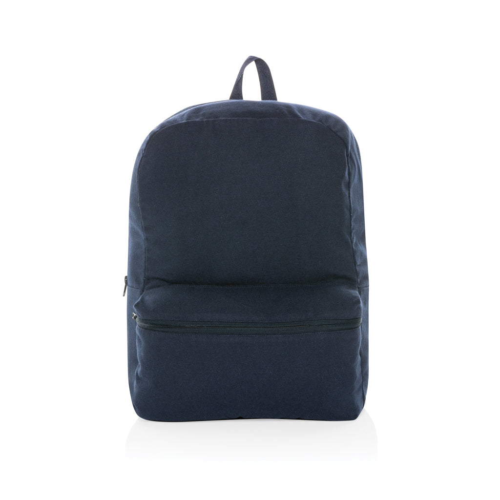 Impact Aware™ 285 gsm rcanvas backpack undyed - Navy