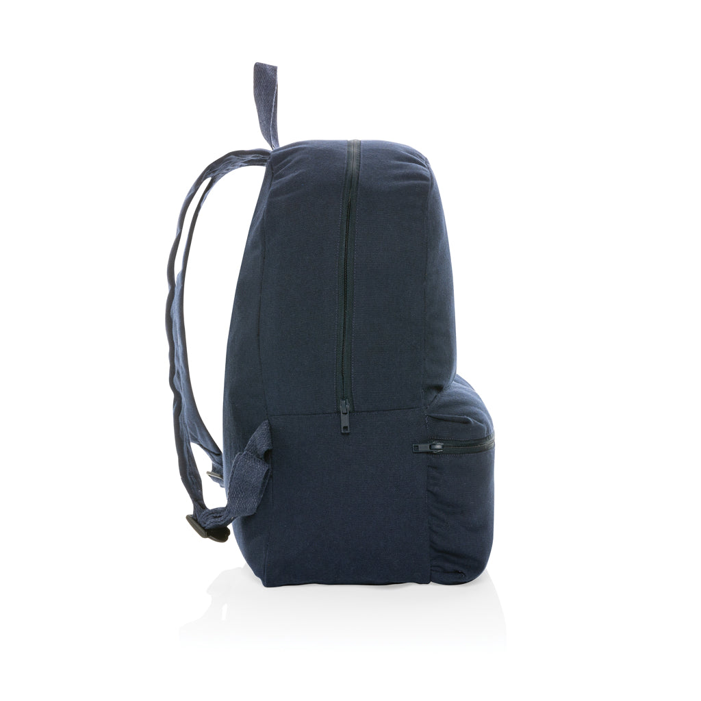 Impact Aware™ 285 gsm rcanvas backpack undyed - Navy