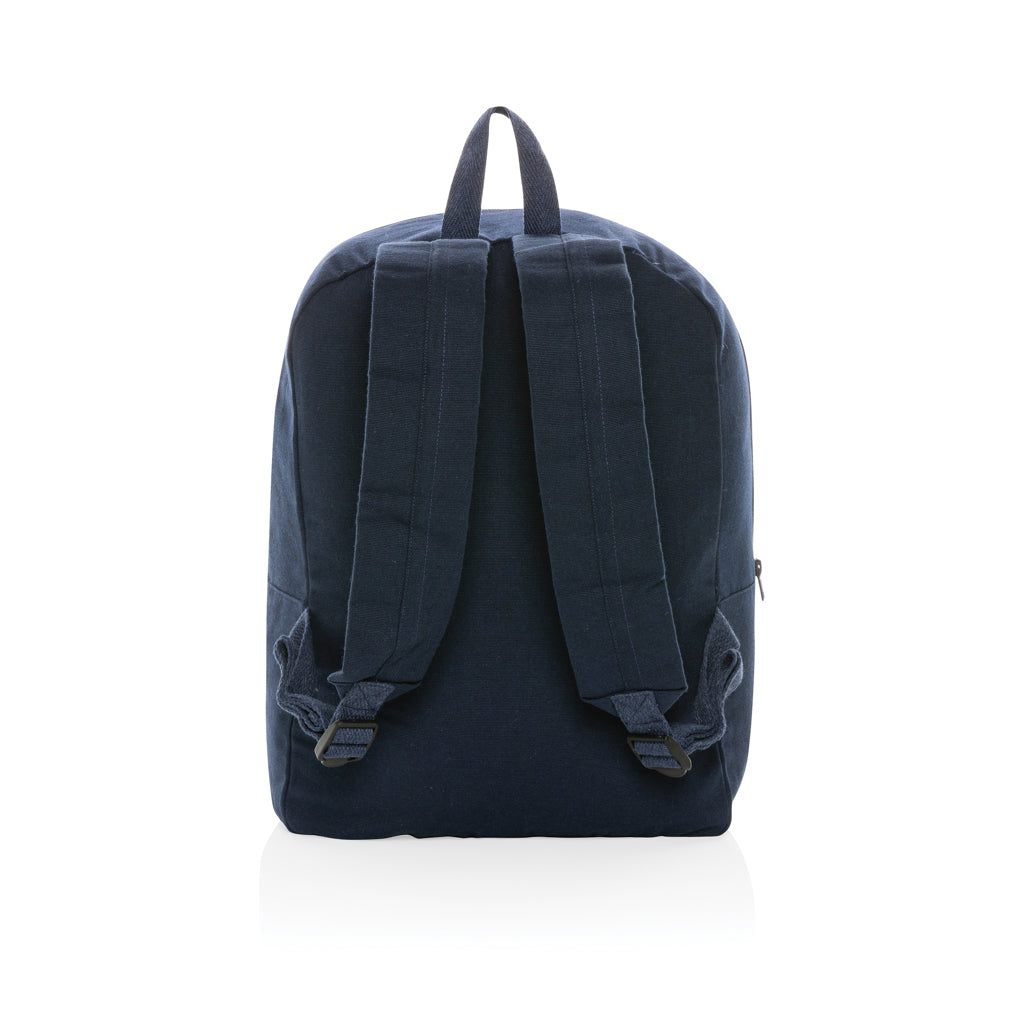 Impact Aware™ 285 gsm rcanvas backpack undyed - Navy