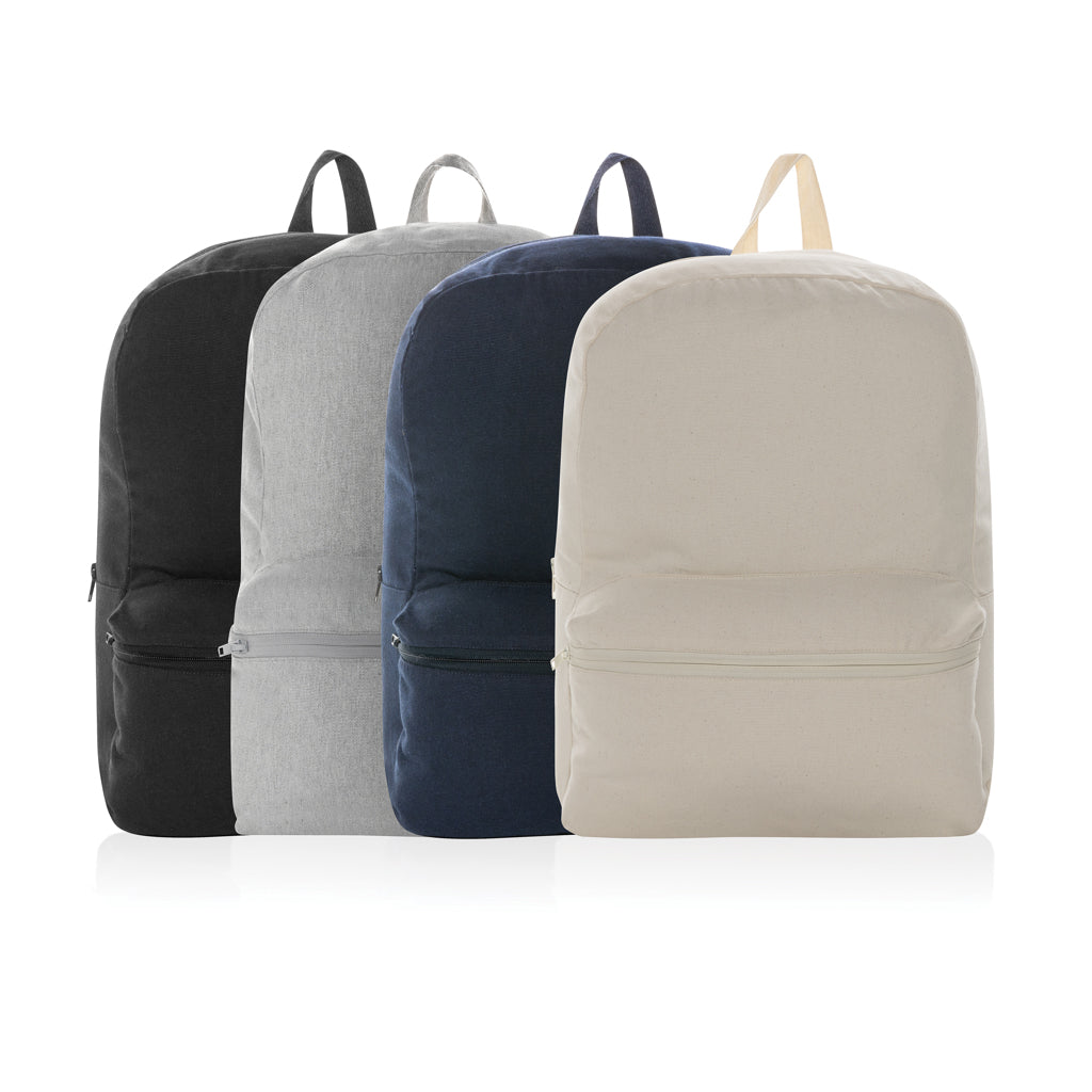Impact Aware™ 285 gsm rcanvas backpack undyed - Navy