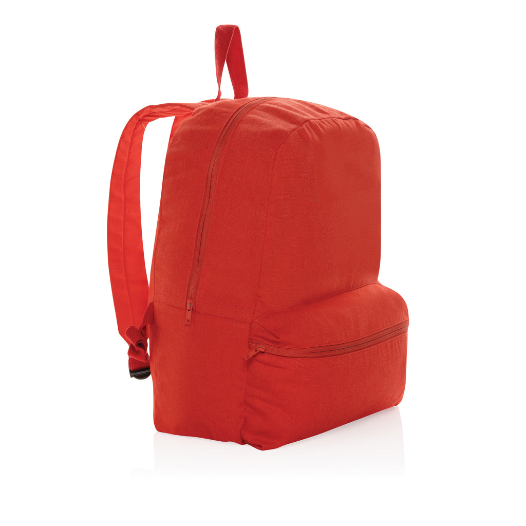 Impact Aware™ 285 gsm rcanvas backpack - Luscious Red