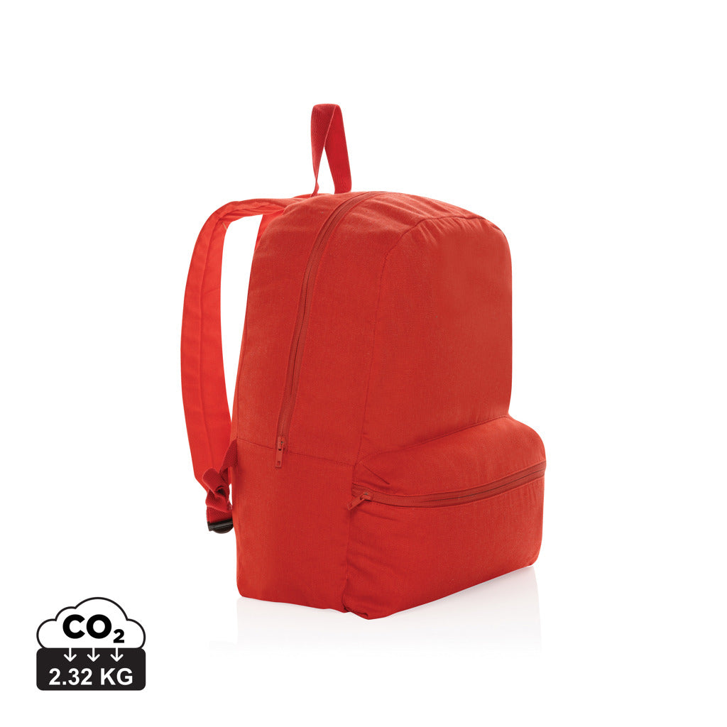 Impact Aware™ 285 gsm rcanvas backpack - Luscious Red