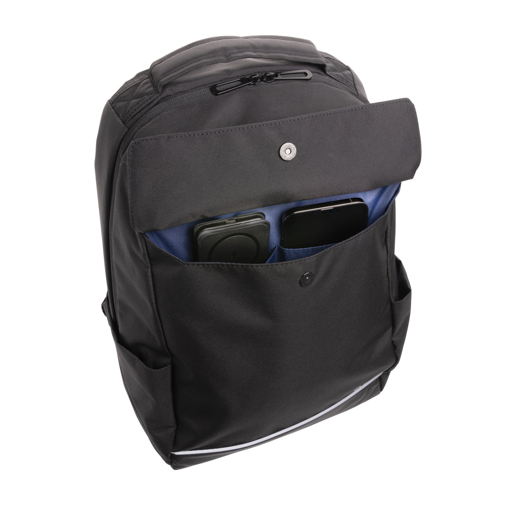 Swiss Peak Brooke AWARE™ RPET daily 15.6' laptop backpack - Black