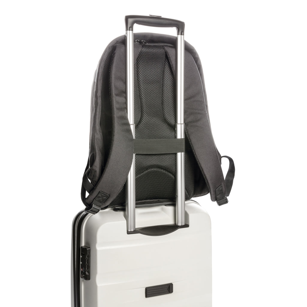 Swiss Peak AWARE™ anti-theft 15.6' laptop backpack - Black
