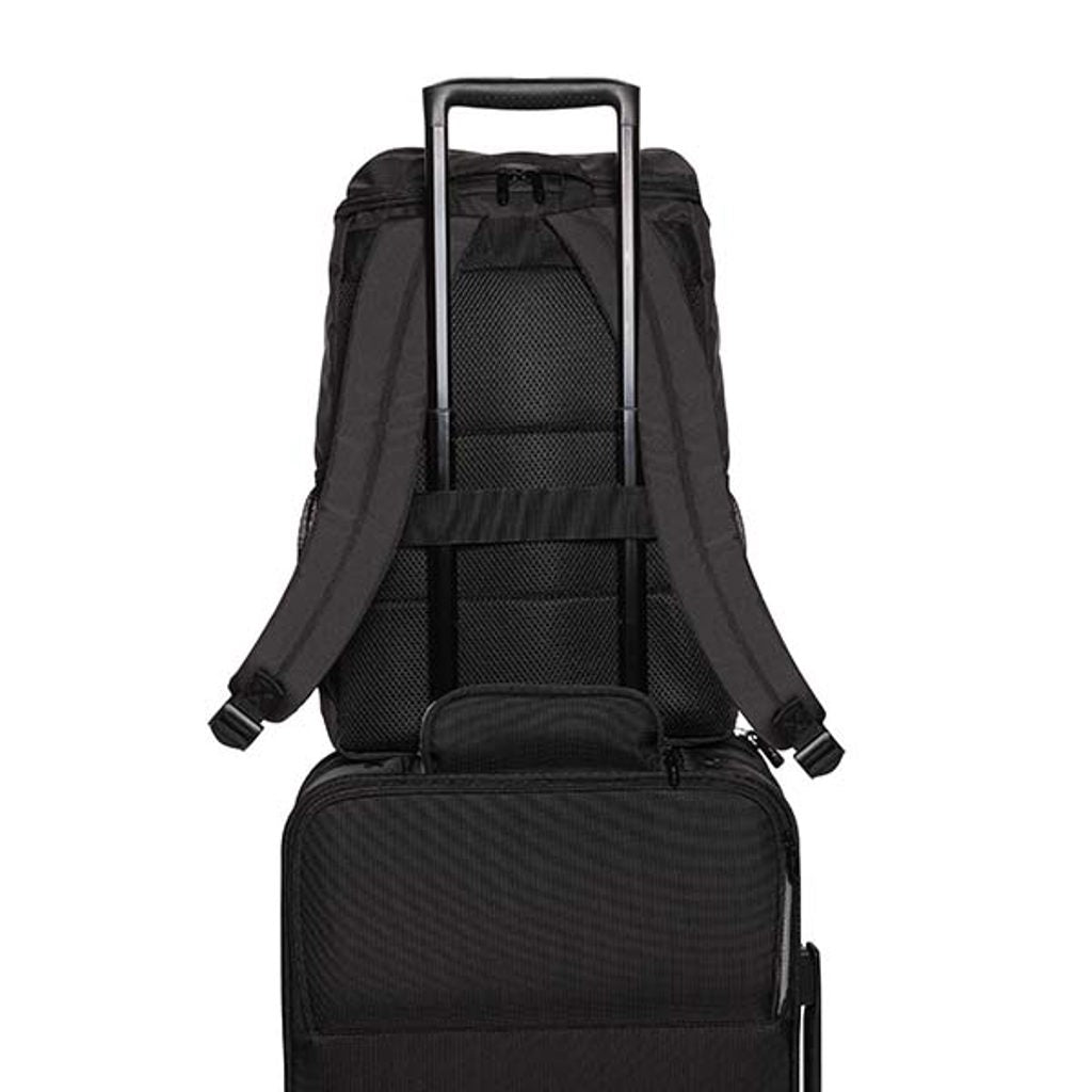 Swiss Peak AWARE™ easy access 15.6'' laptop backpack - Black