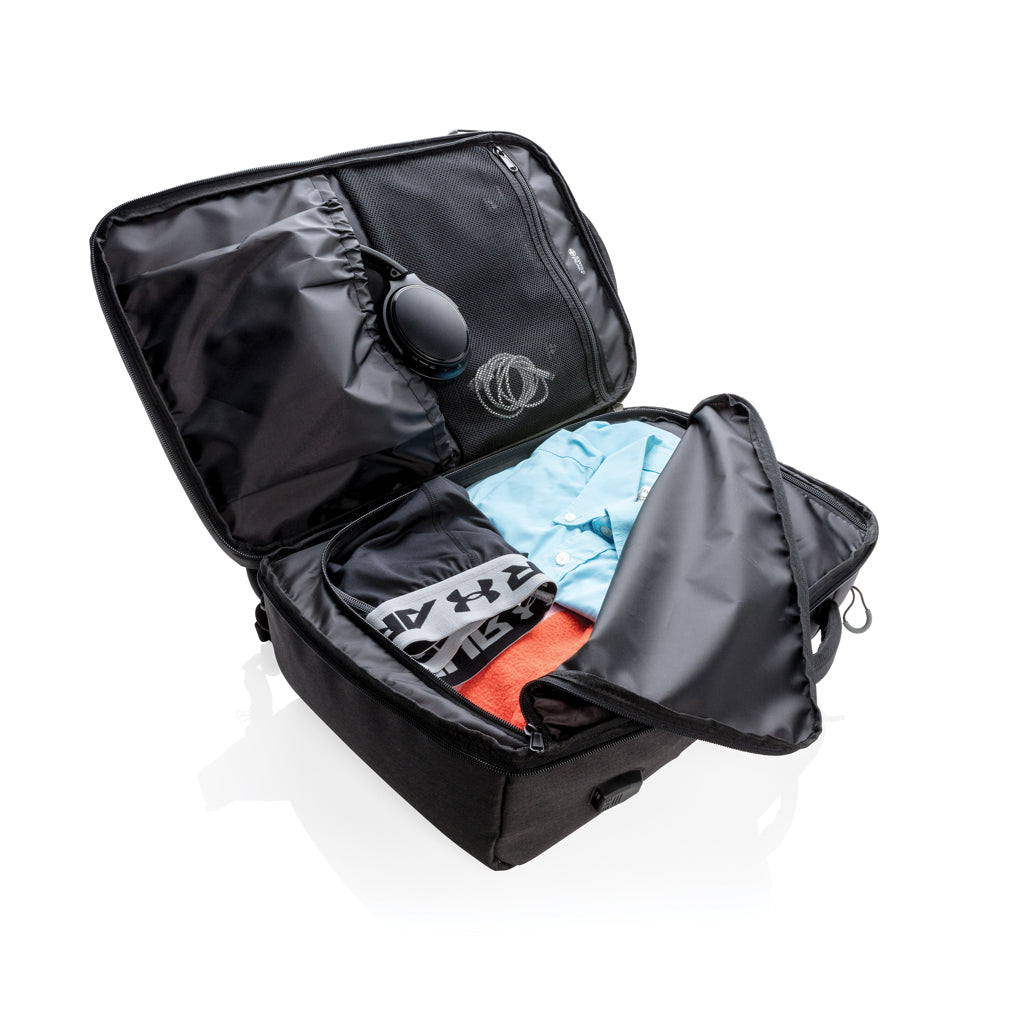 Swiss Peak AWARE™ XXL weekend travel backpack - Black