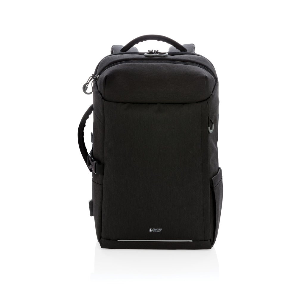 Swiss Peak AWARE™ XXL weekend travel backpack - Black