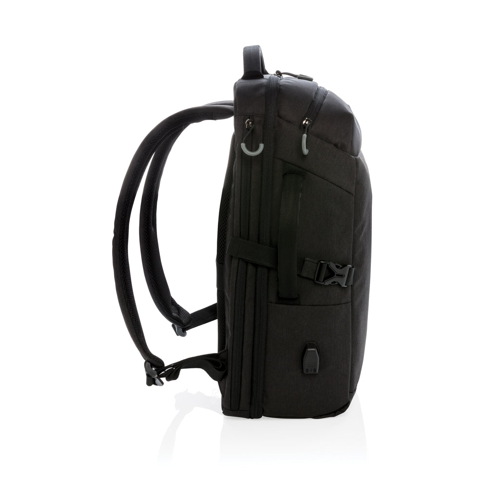 Swiss Peak AWARE™ XXL weekend travel backpack - Black