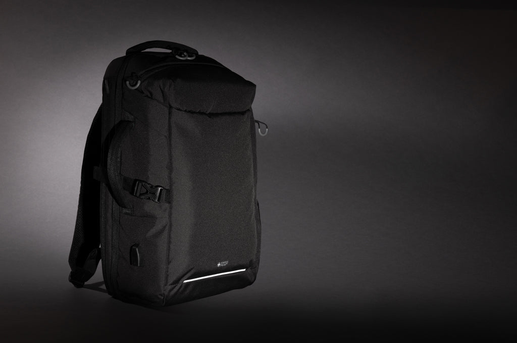 Swiss Peak AWARE™ XXL weekend travel backpack - Black