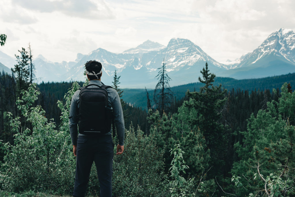 Swiss Peak AWARE™ XXL weekend travel backpack - Black