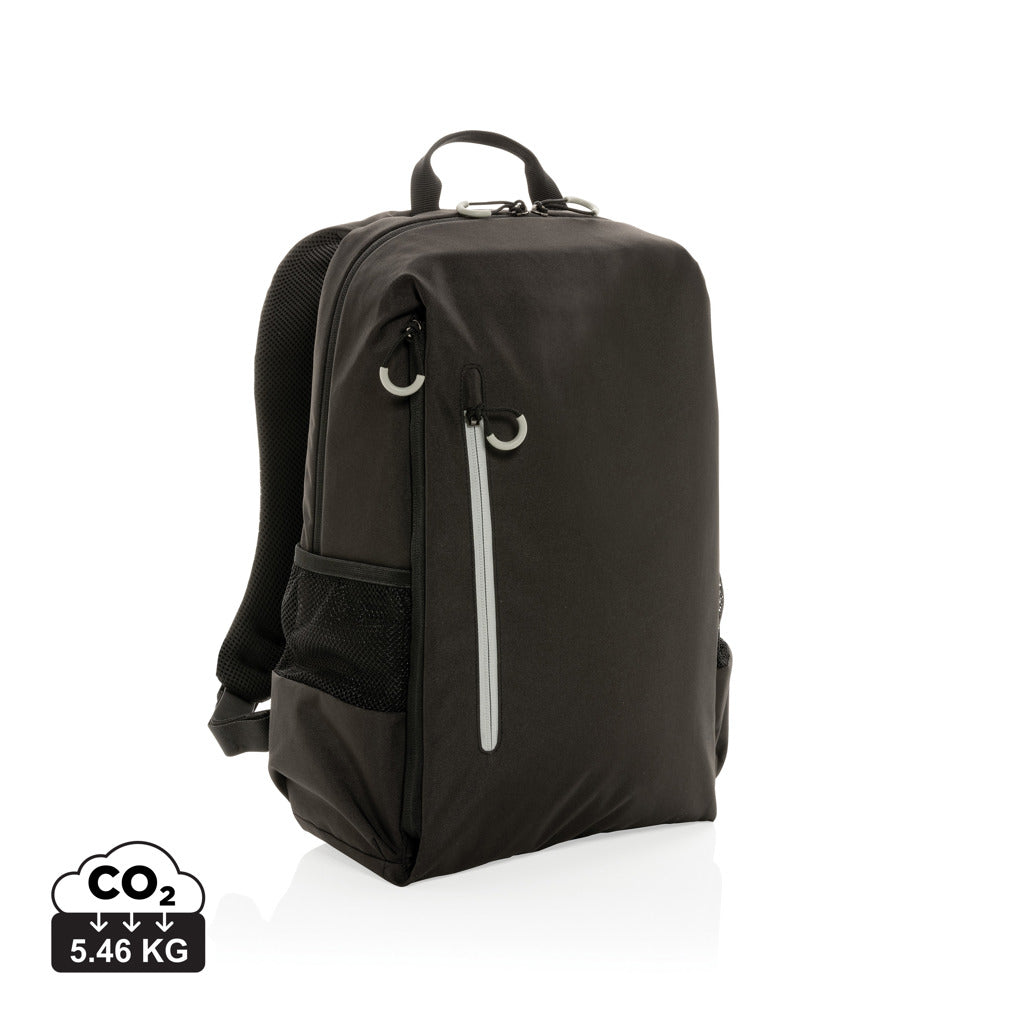 Impact AWARE™ Lima 15.6' RFID laptop backpack - Black