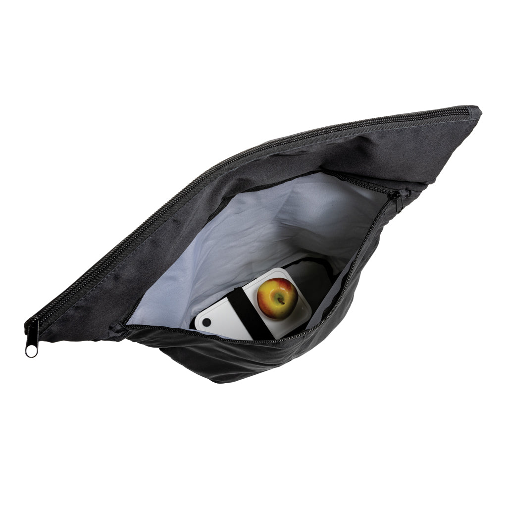 Dillon AWARE™ RPET lightweight foldable backpack - Black
