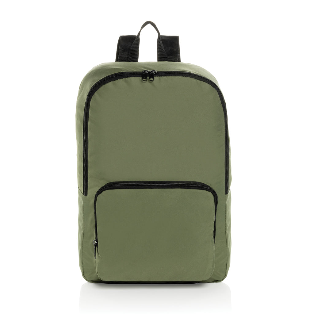 Dillon AWARE™ RPET foldable classic backpack - Green