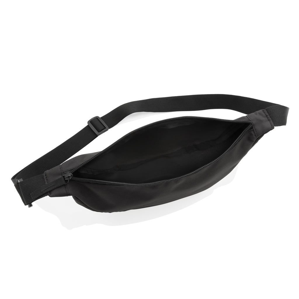 Crescent AWARE™ RPET half moon sling bag - Black
