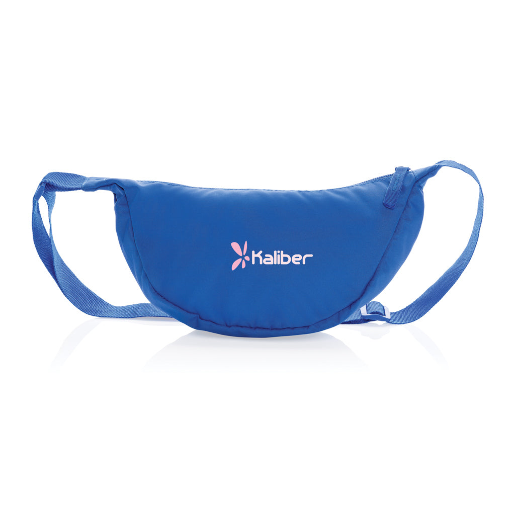 Crescent AWARE™ RPET half moon sling bag - Royal Blue