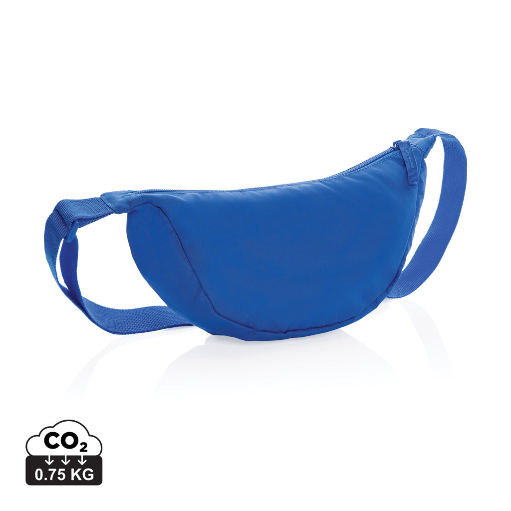 Crescent AWARE™ RPET half moon sling bag - Royal Blue