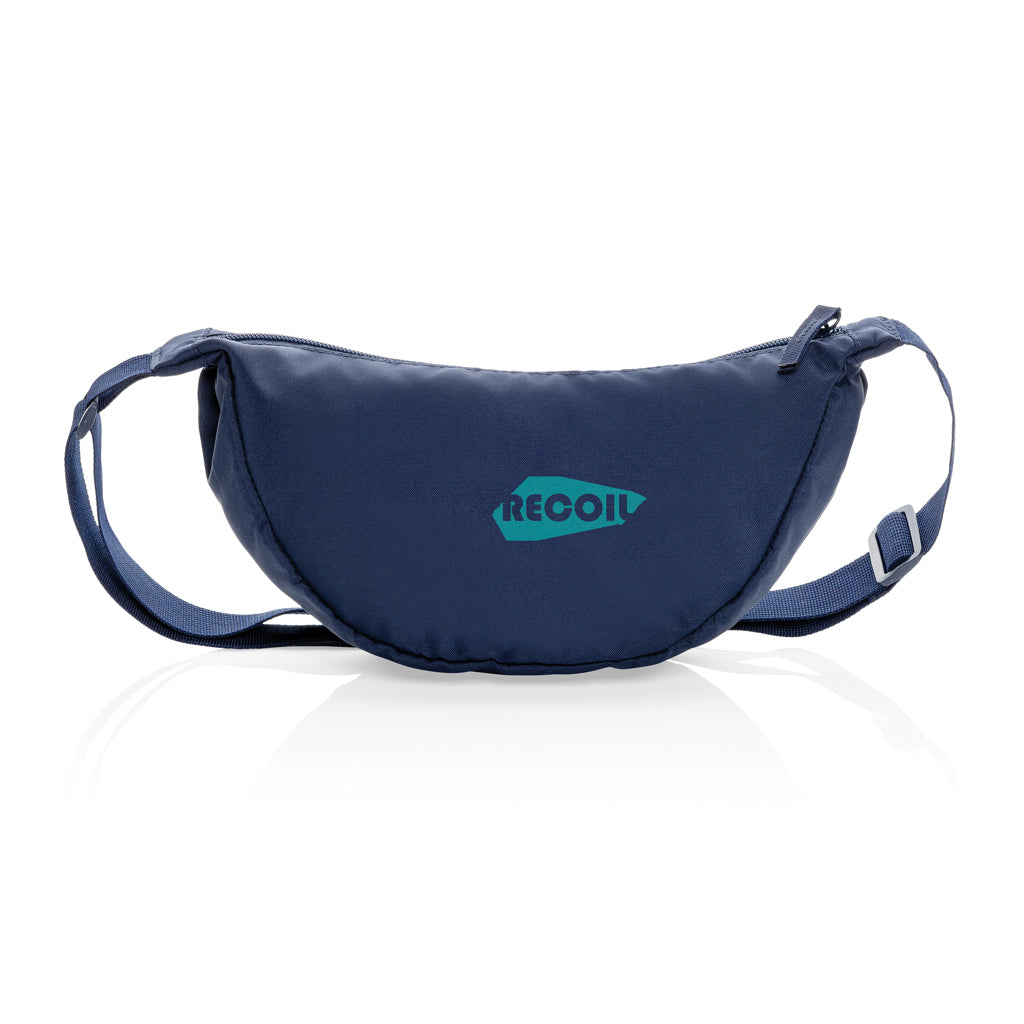 Crescent AWARE™ RPET half moon sling bag - Navy