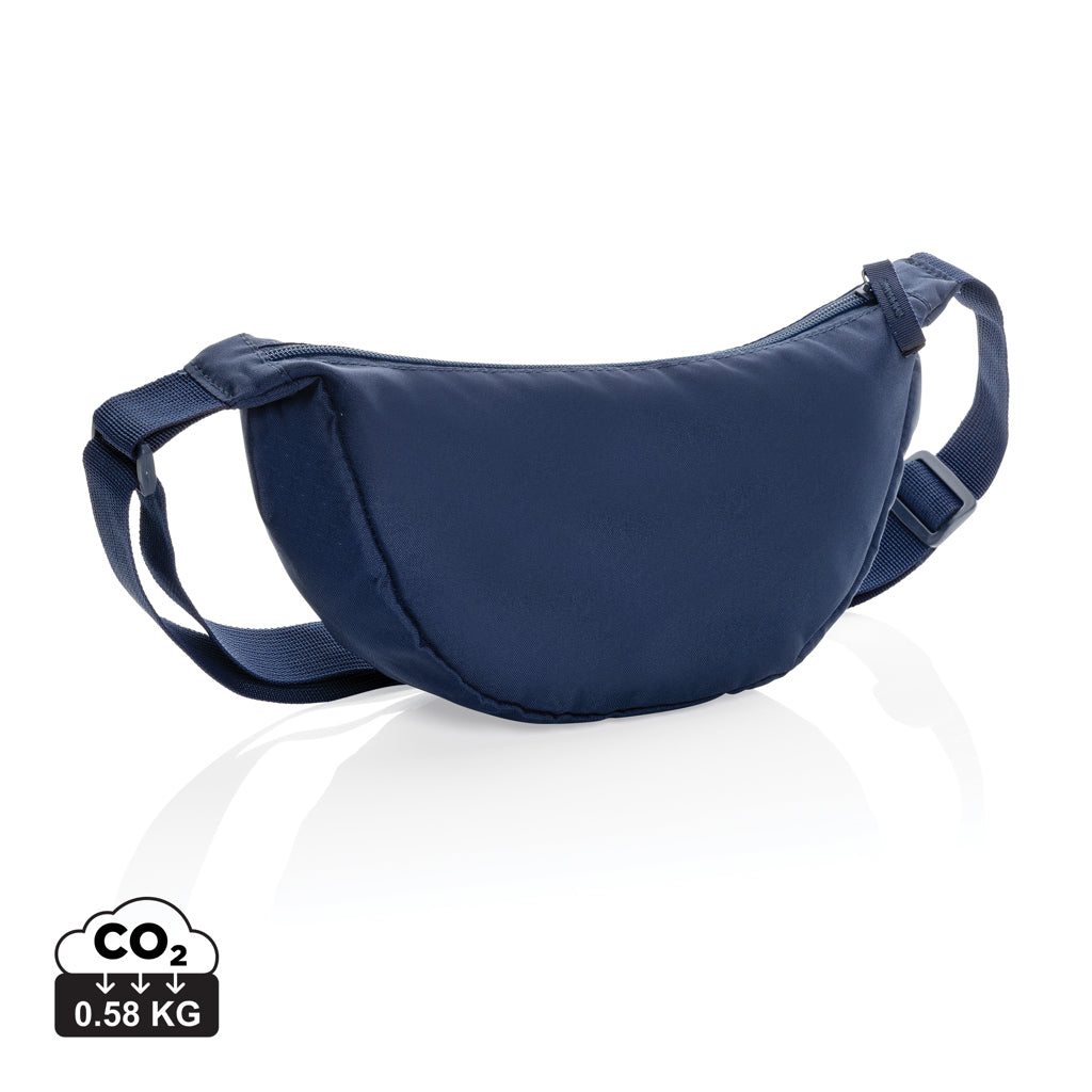 Crescent AWARE™ RPET half moon sling bag - Navy