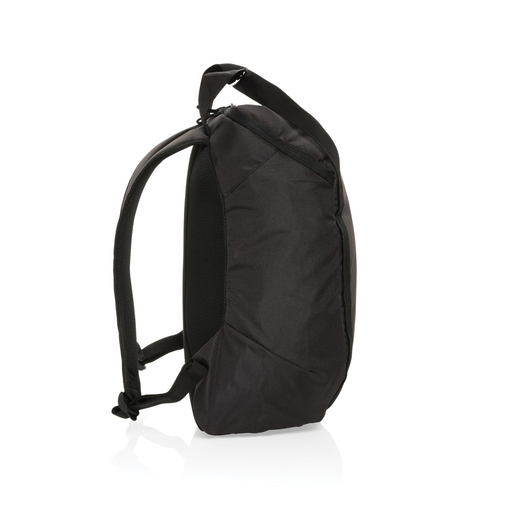 Sienna AWARE™ RPET everyday 14 inch laptop backpack - Black