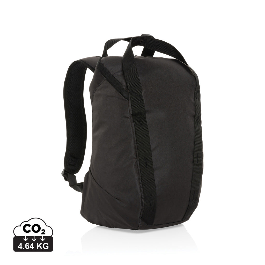 Sienna AWARE™ RPET everyday 14 inch laptop backpack - Black
