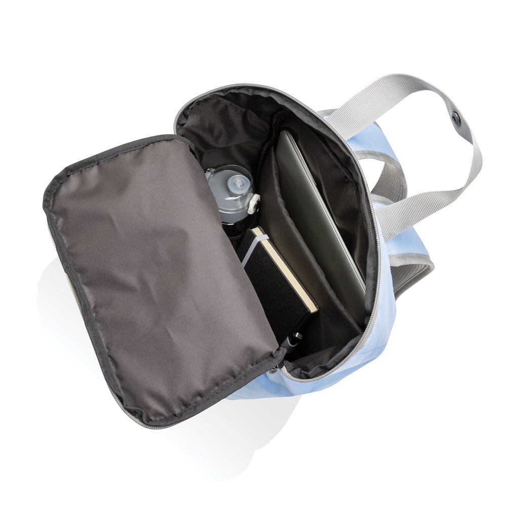 Sienna AWARE™ RPET everyday 14 inch laptop backpack - Sky Blue