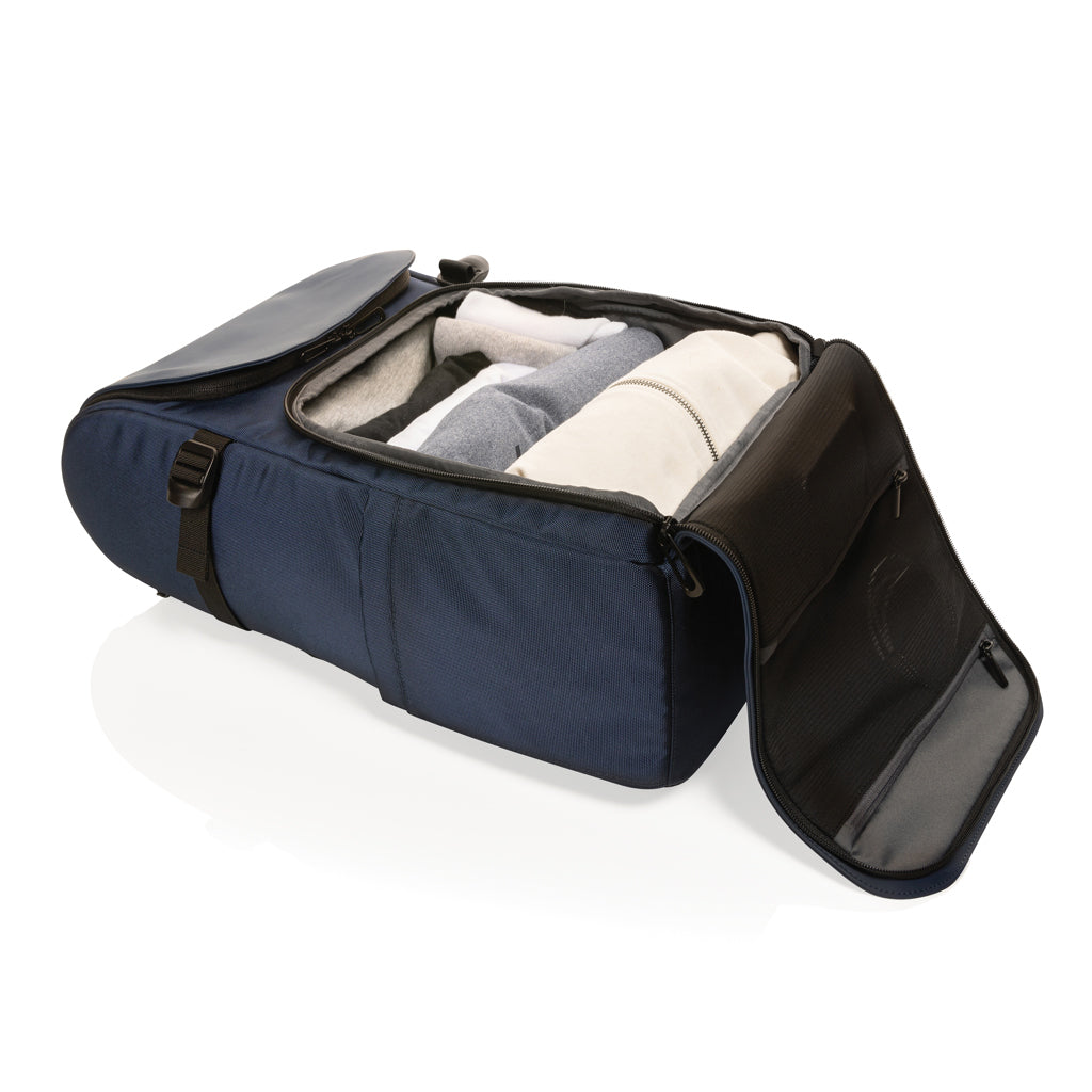 Pascal AWARE™ RPET deluxe weekend pack - Navy