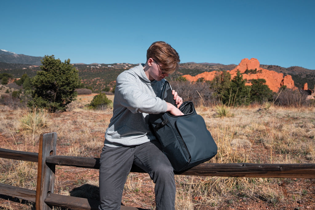 Pascal AWARE™ RPET deluxe weekend pack - Navy
