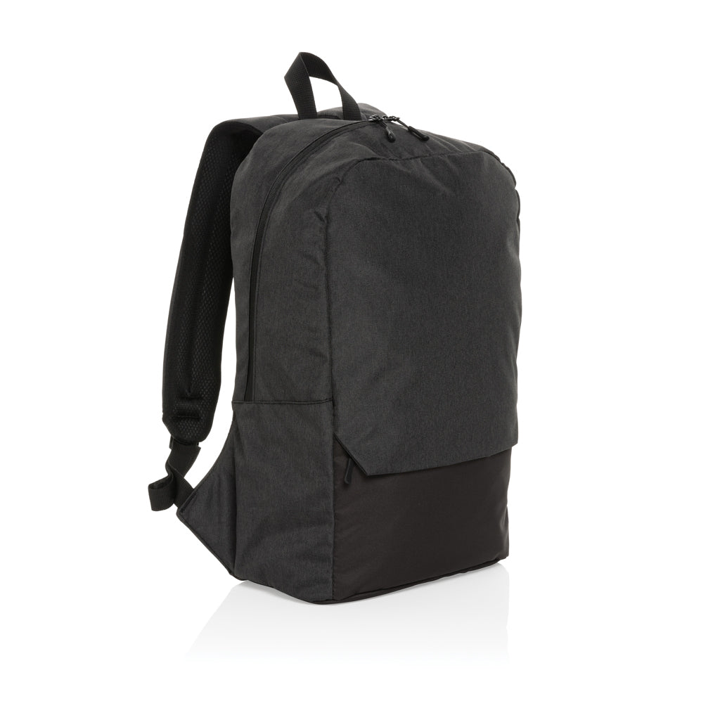 Kazu AWARE™ RPET basic 15.6 inch laptop backpack - Black