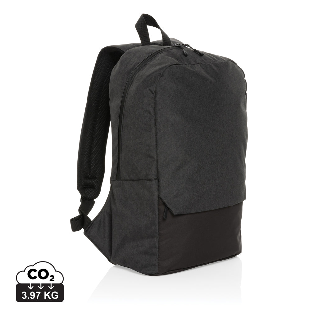 Kazu AWARE™ RPET basic 15.6 inch laptop backpack - Black